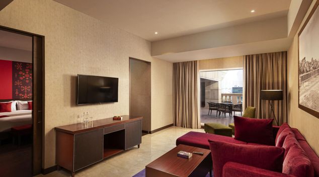Living area at Grand Mercure Gopalan Mall, Nagavarapalya, Bengaluru