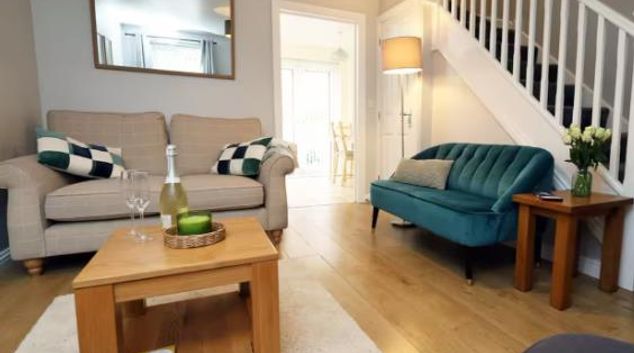 Living room at Jersey Quay by Mia Partners, Centre, Port Talbot