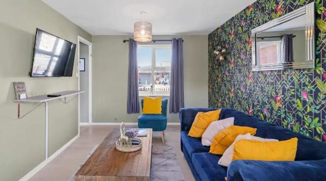 Living room at Caernarfon Drive by Mia Partners, Centre, Nuneaton