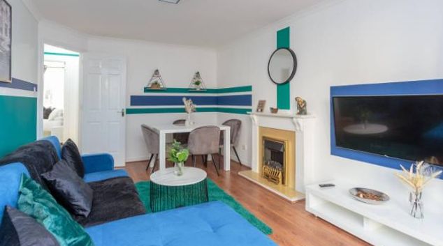 Living room at Stead's Place by Mia Partners, Canonmills, Edinburgh