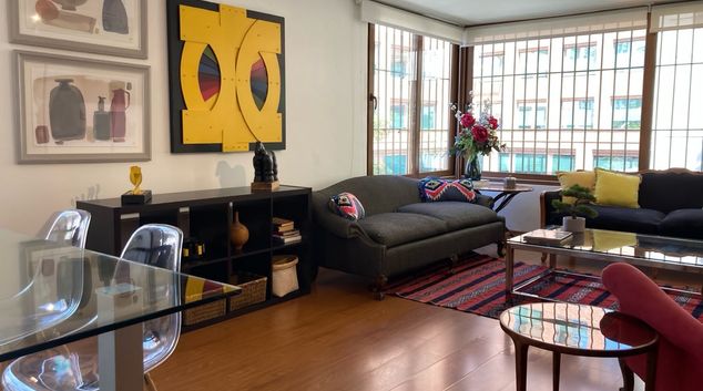 Living room at Golf Subway, Las Condes, Santiago