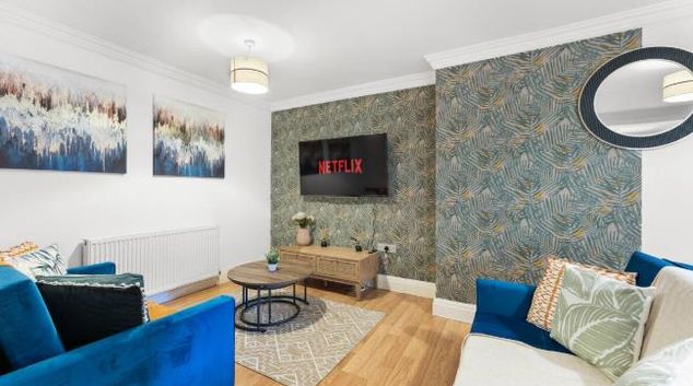 Living room at Station Bridge by Mia Partners, Centre, Harrogate