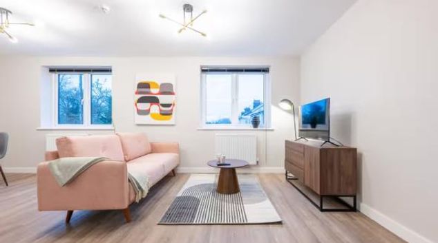 Living area at Park Road, Whitchurch, Cardiff