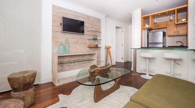 Living room at Vitacura Building Apartments, Jardín del Este, Santiago