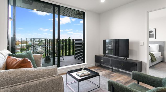 Living room at Sylvia Park by Urban Rest, Mount Wellington, Auckland