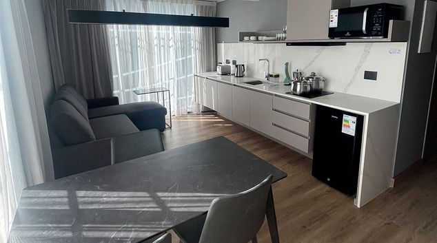 Living room at Manquehue 321, Las Condes, Santiago