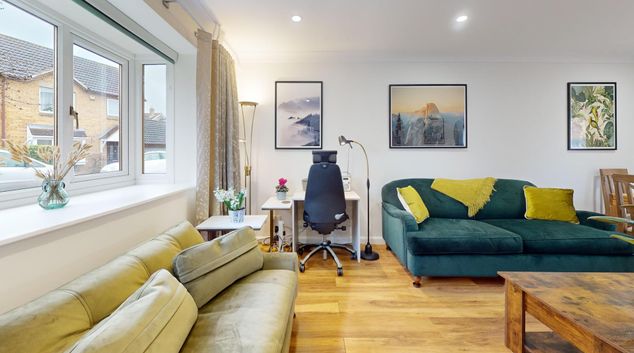Living room at Cherry Tree, Caversfield, Bicester