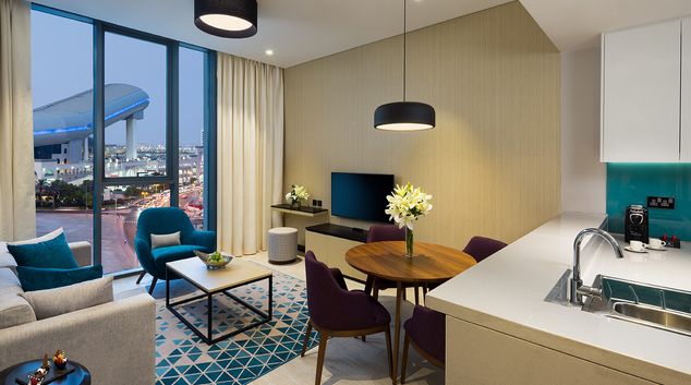 Living area at Millennium Al Barsha, Al Barsha 1, Dubai
