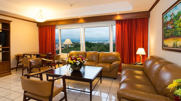Living room at Rio II, Escazu, San Jose