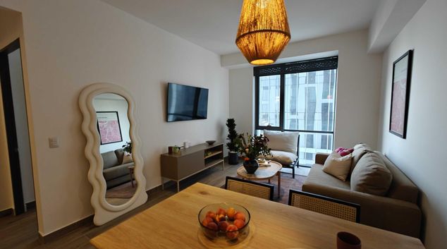 Living room at Nido at GC Nuevo Polanco, Polanco, Mexico City