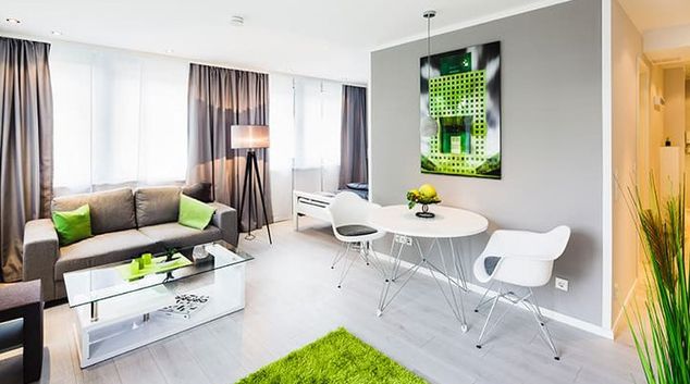 Living area at Kettenhofweg 126, Westend Sud, Frankfurt
