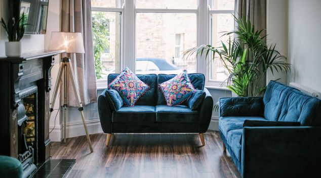 Living room at Ashfield Avenue, Centre, Lancaster