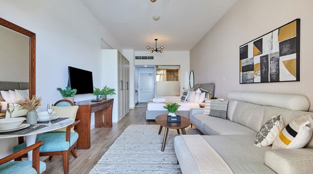 Living at Palm View West Apartment, Deira City Centre, Dubai