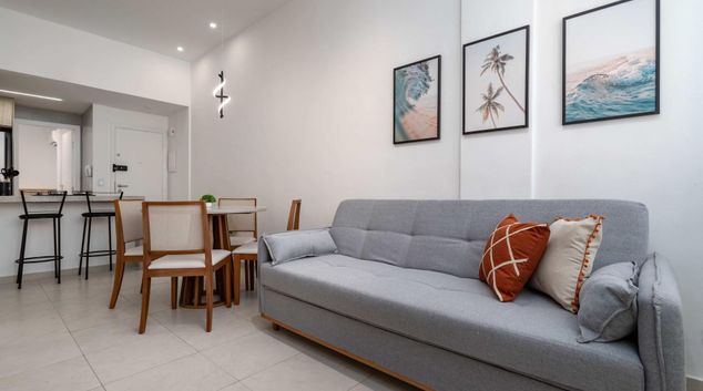 Living room at Piraja Sunset, Ipanema, Rio de Janeiro