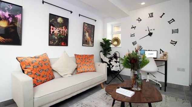 Living room at 88a Whitchurch Road by Mia Partners, Cathays, Cardiff