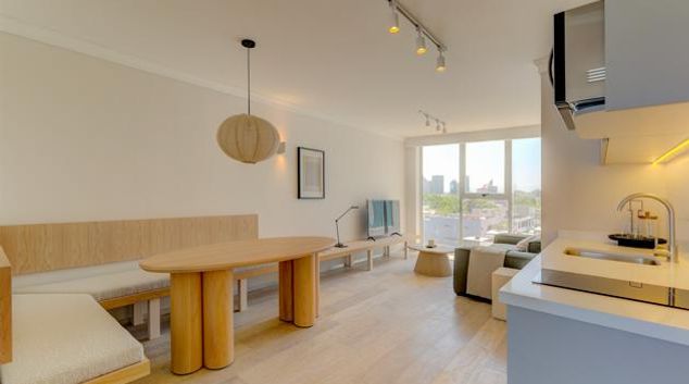 Living room at The Raven, Polanco, Mexico City